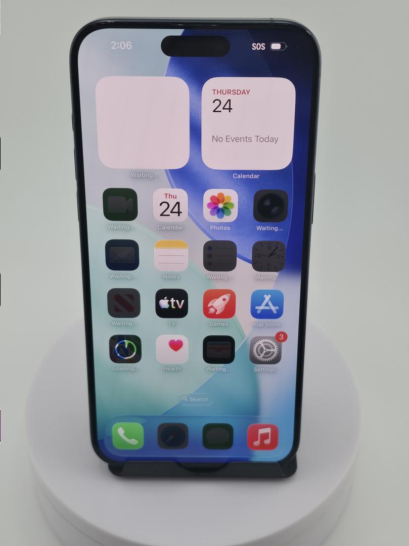 Apple iPhone 15 Pro Max - Unlocked, 256GB, Blue, A2849 - LAKG79027