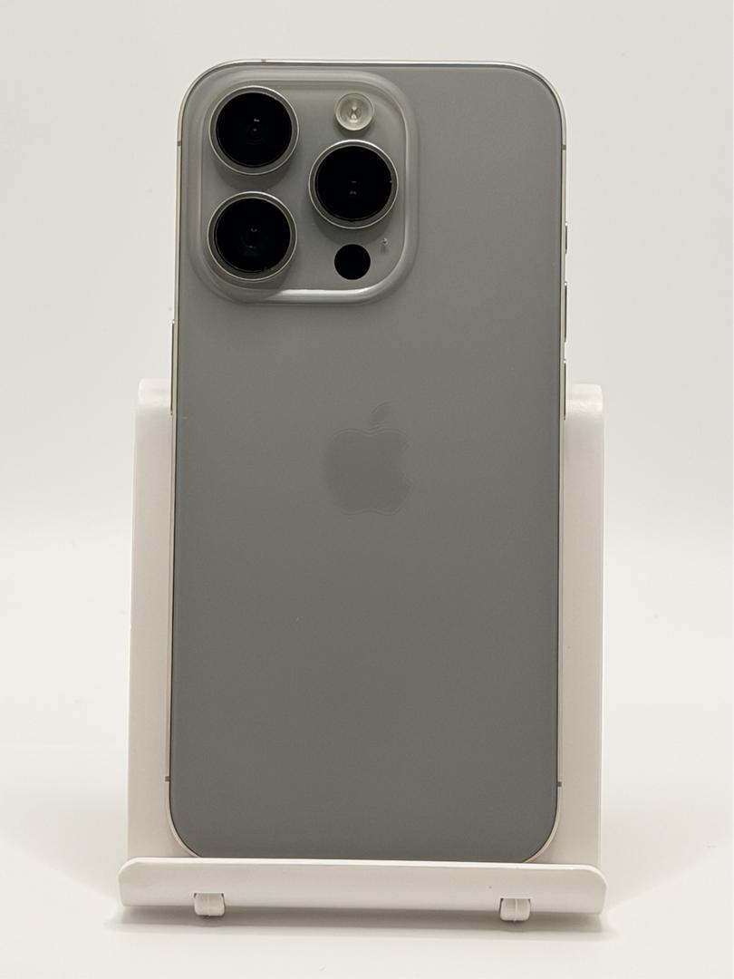 Apple iPhone 15 Pro - Unlocked, 128GB, Natural, A2848 - LAKI10465