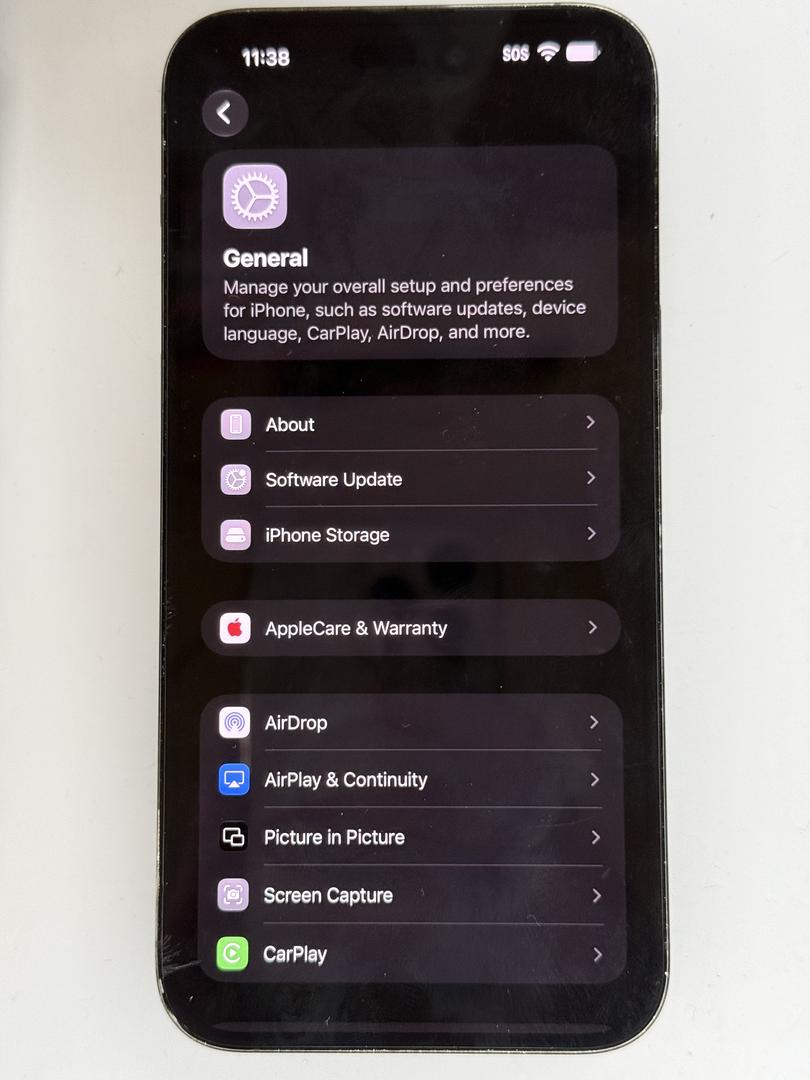 Apple iPhone 14 Pro Max - Verizon, 128GB, Black, A2651 - LAKN02153