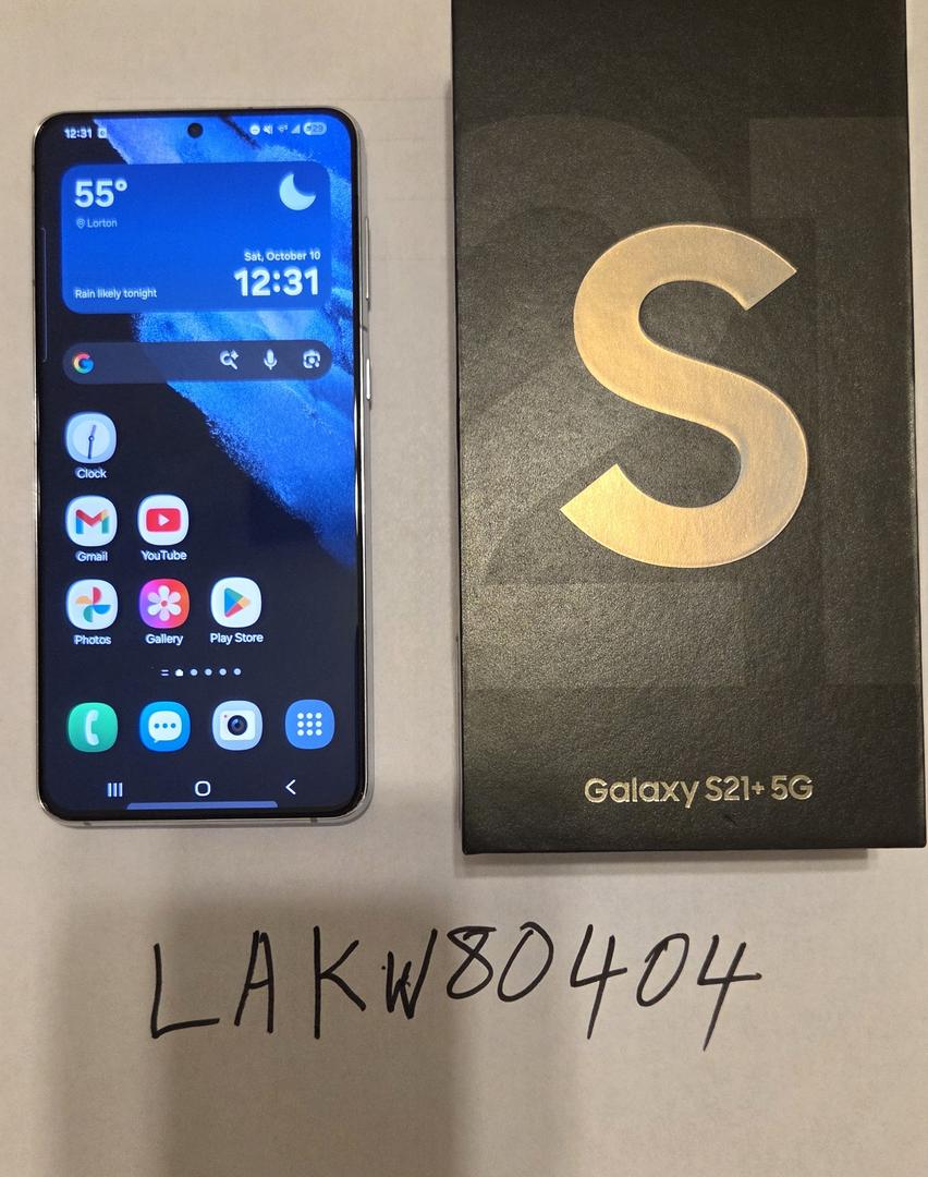 Samsung Galaxy S21 Plus 5G - T-Mobile, 128GB, Silver, 8GB, SM-G996U ...