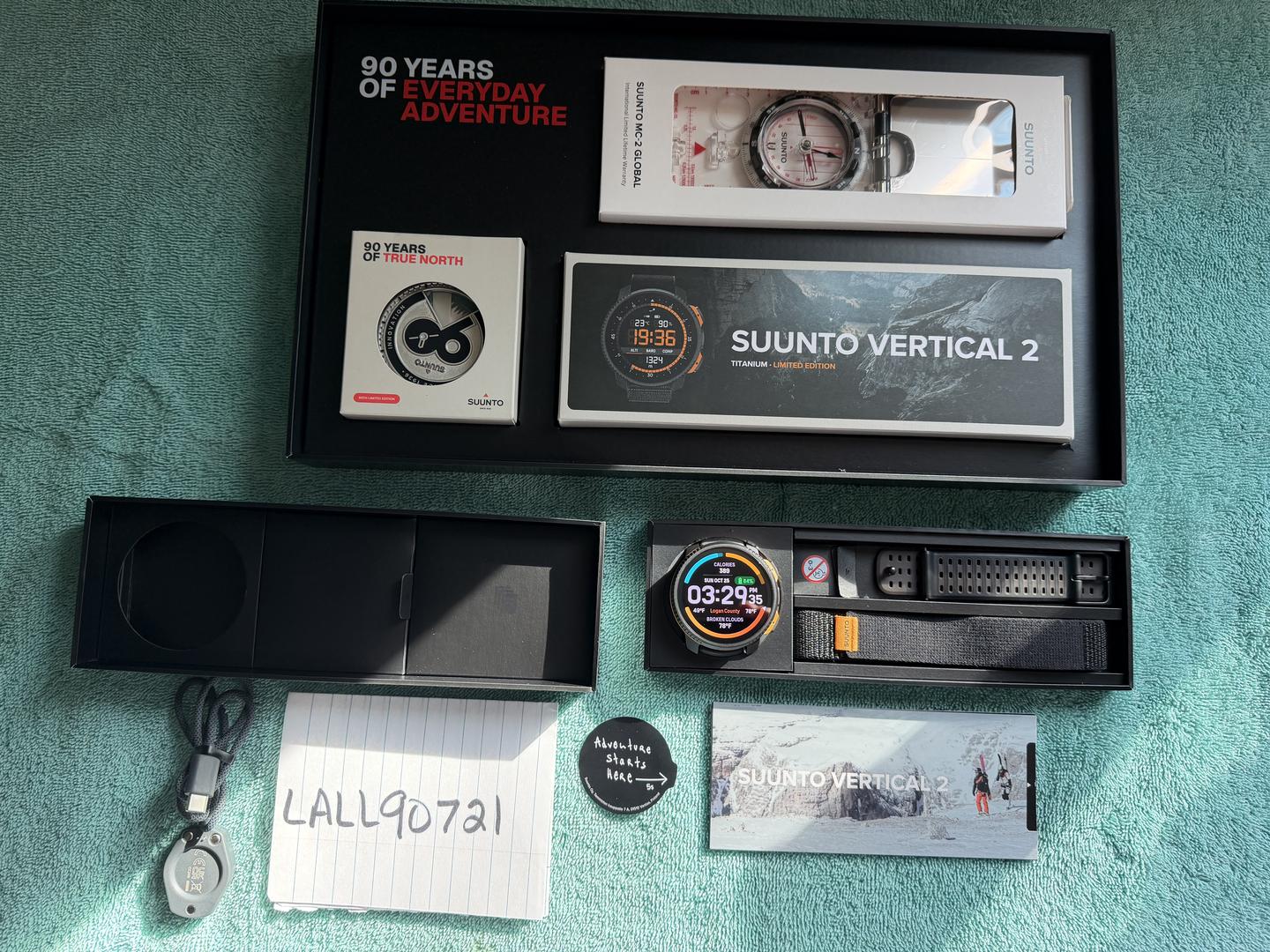 Suunto Vertical 2 - Black, Titanium - LALL90721 - Swappa