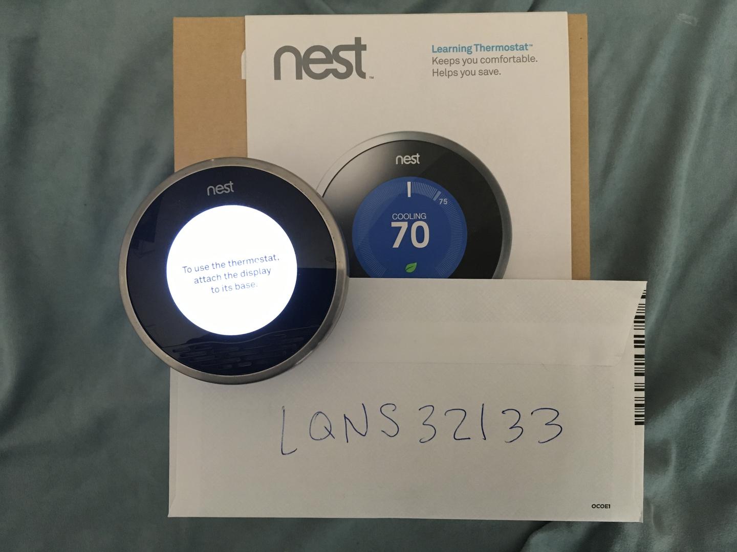 Nest Thermostat 1st Gen - LQNS32133 - Swappa