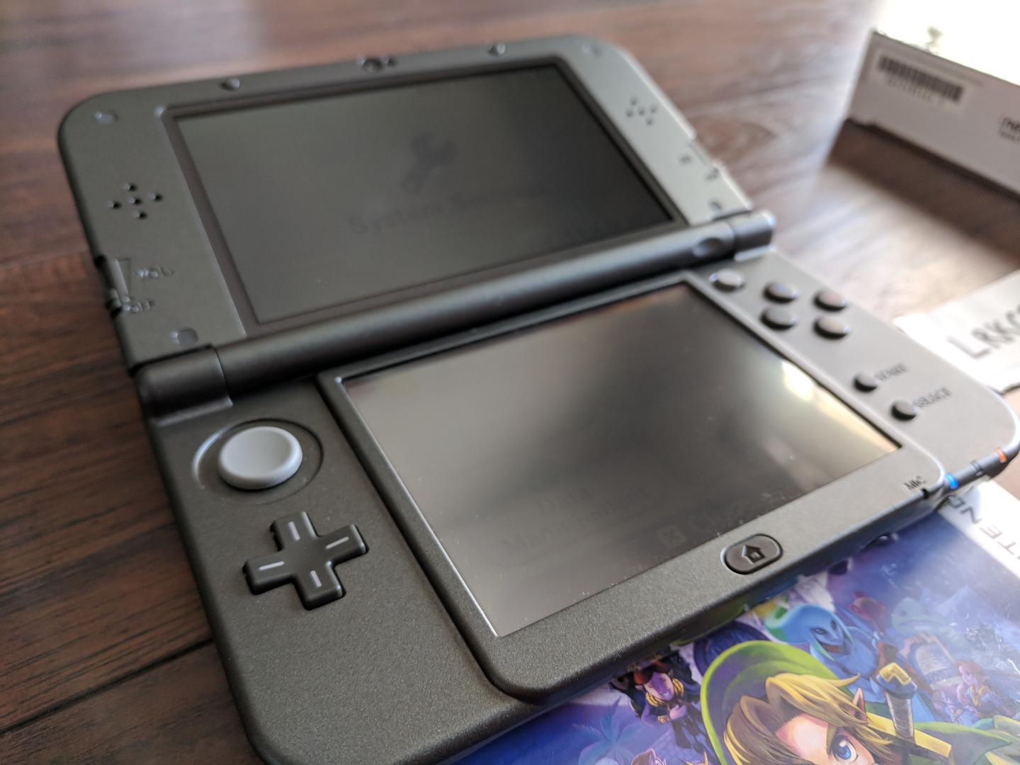 New Nintendo 3DS XL Black, 1GB LRKC51636 Swappa