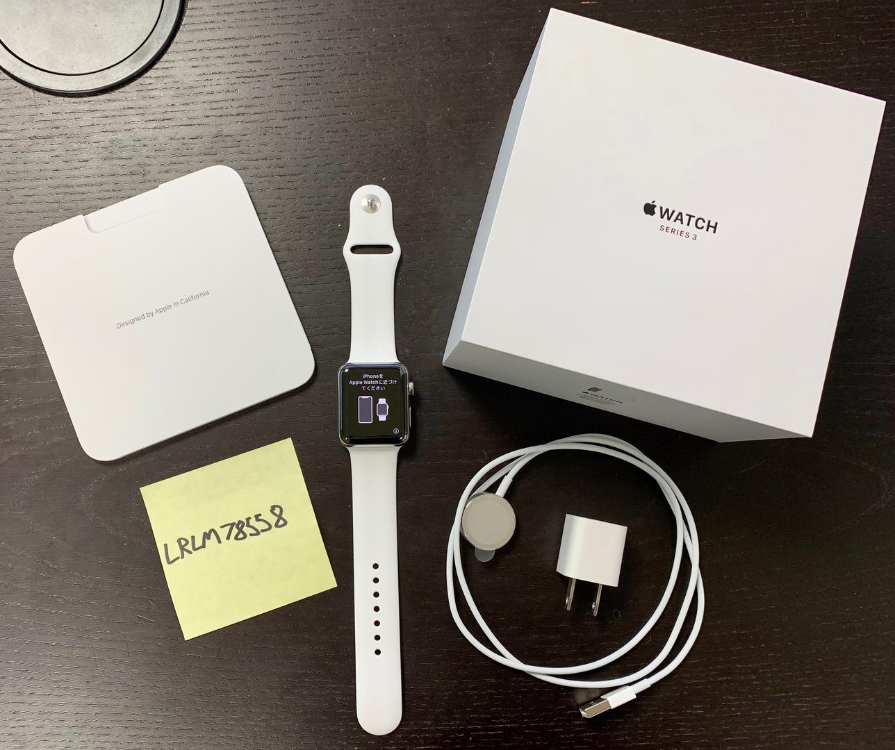 Apple Watch Series 3 42mm AT T Silver A1861 Stainless LRLM78558 Swappa