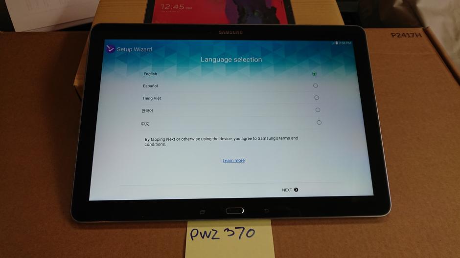 Samsung Galaxy Note Pro 12.2 (Verizon) SM-P905v - Black