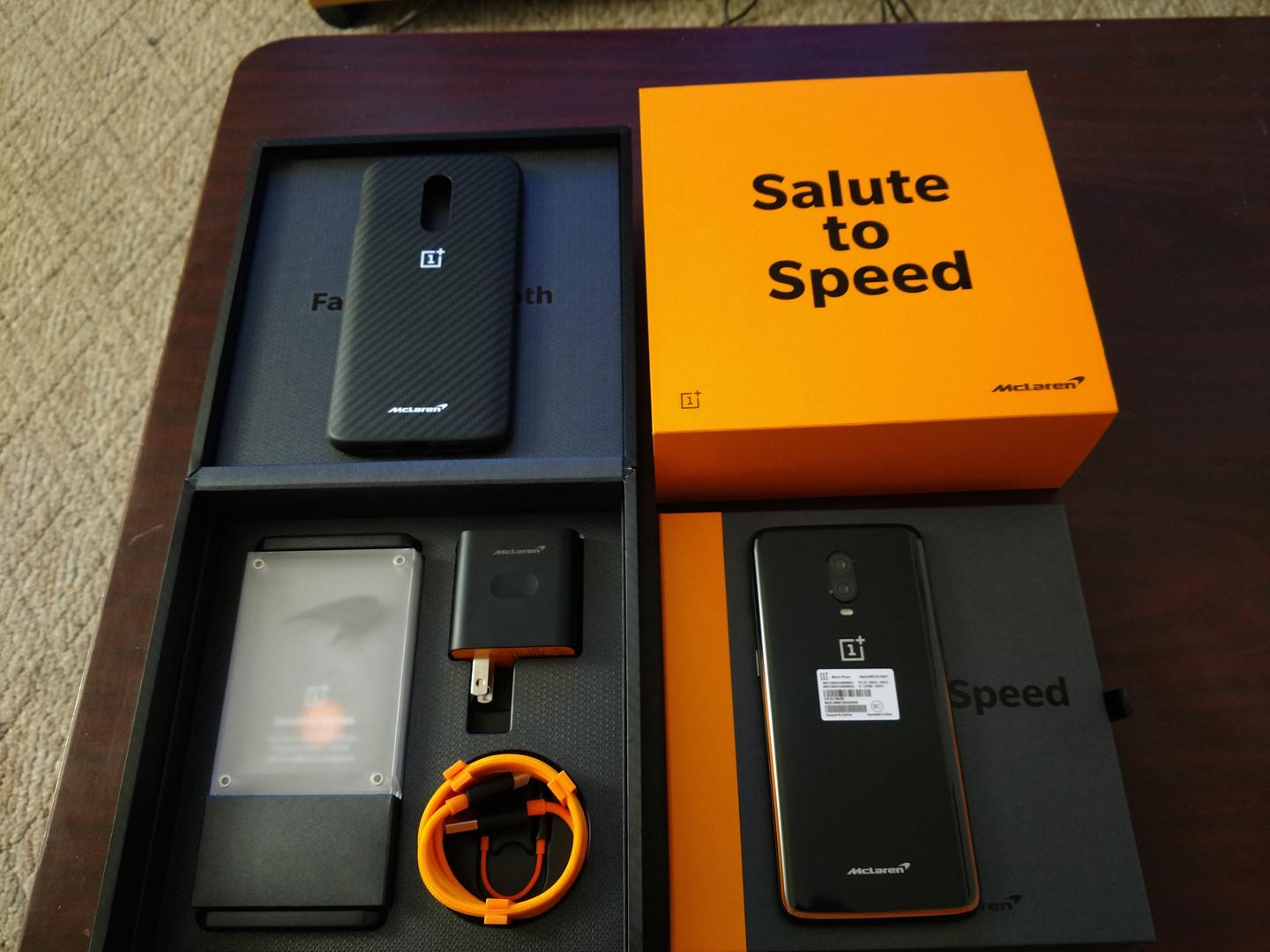 OnePlus 6T (Unlocked) [A6013], McLaren Edition - Gloss Black, 256 GB