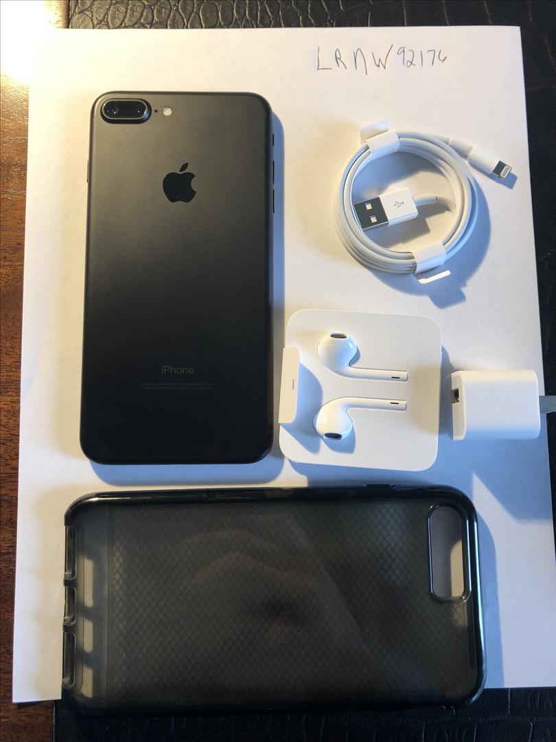 Apple iPhone 7 Plus - T-Mobile, Black, 32GB, A1784 - LRNW92176 - Swappa