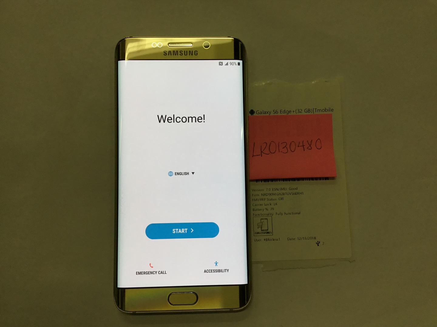 Samsung Galaxy S6 edge+ - T-Mobile, Gold, 32GB, SM-G928T - LROI30480 ...