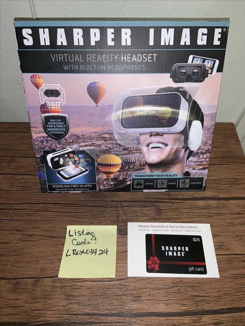 Sharper Image VR Headset LROX03424 Swappa