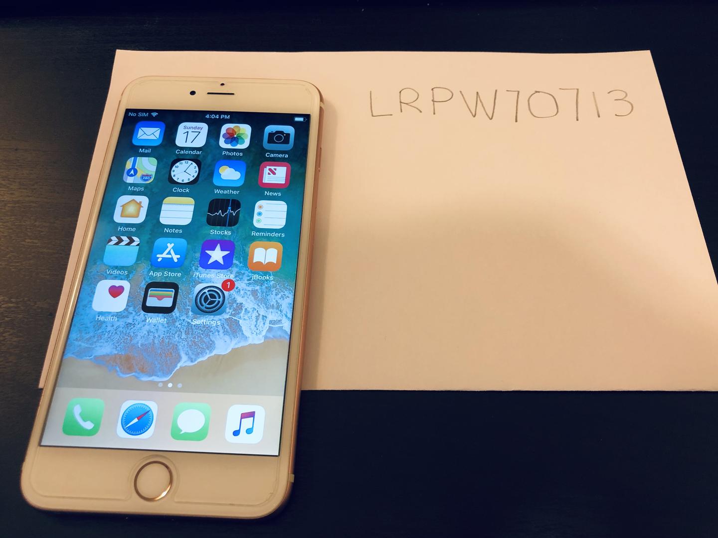 Apple iPhone 6S Plus Unlocked, Rose Gold, 128GB, A1687 LRPW70713