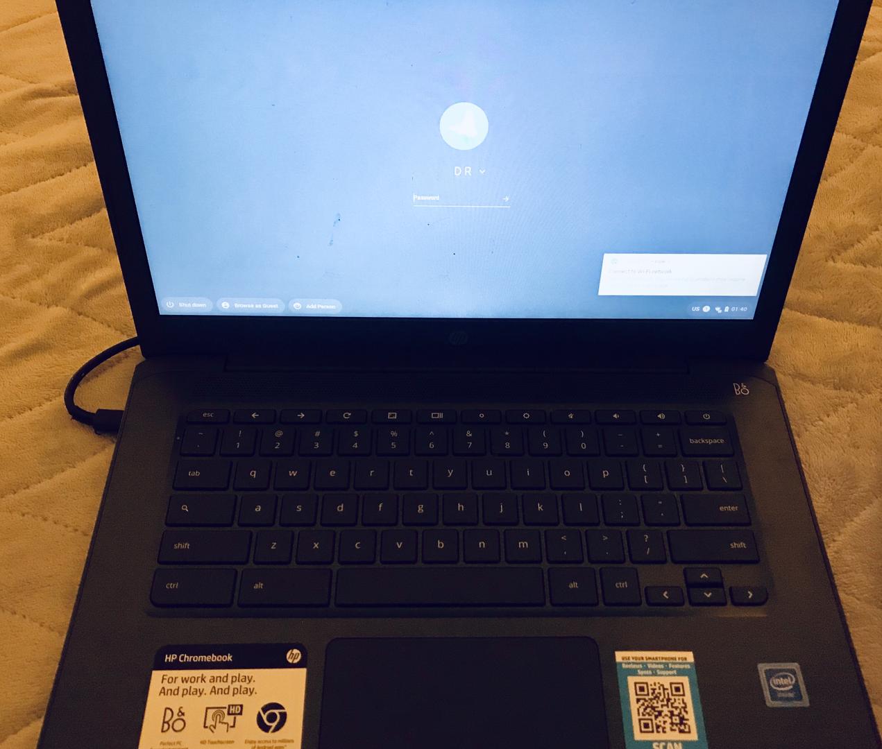 HP Chromebook 14 Black, 32 GB, 4 GB LRQY14483 Swappa