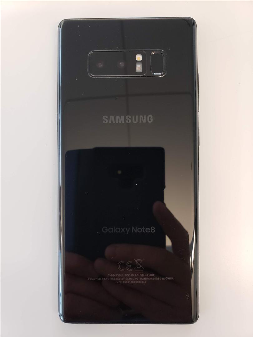 Samsung Galaxy Note 8 Unlocked, Black, 64GB, SMN950U1 LRRT53332