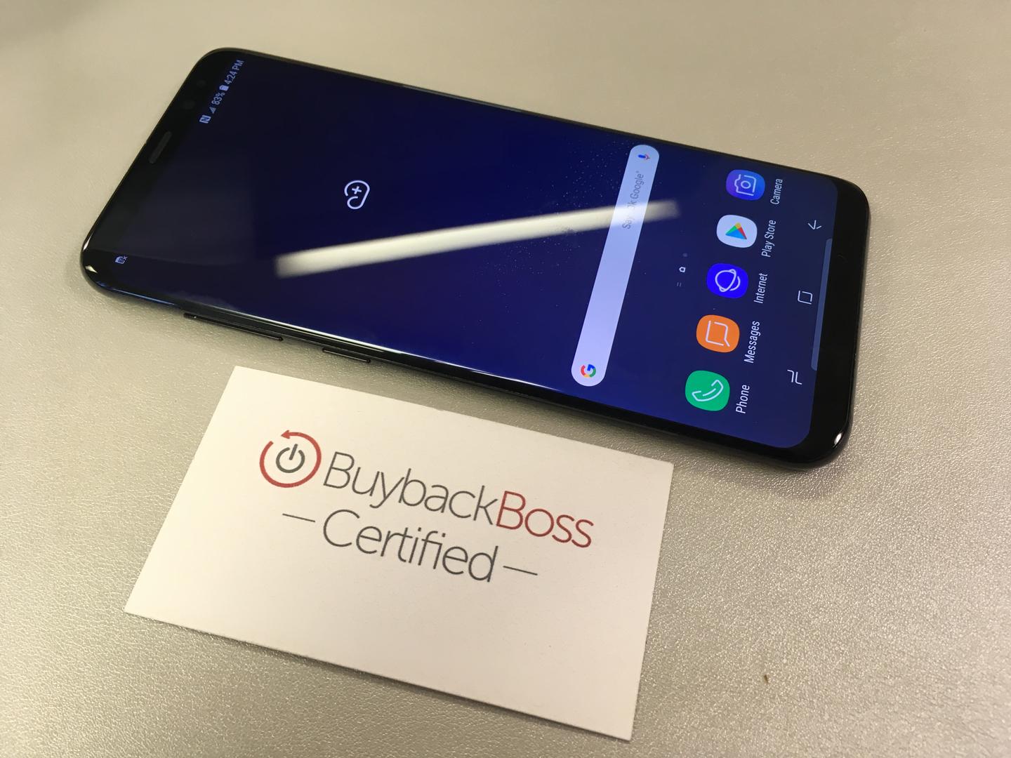 Samsung Galaxy S8 Plus Unlocked, Black, 64GB, 4GB, SMG955U1