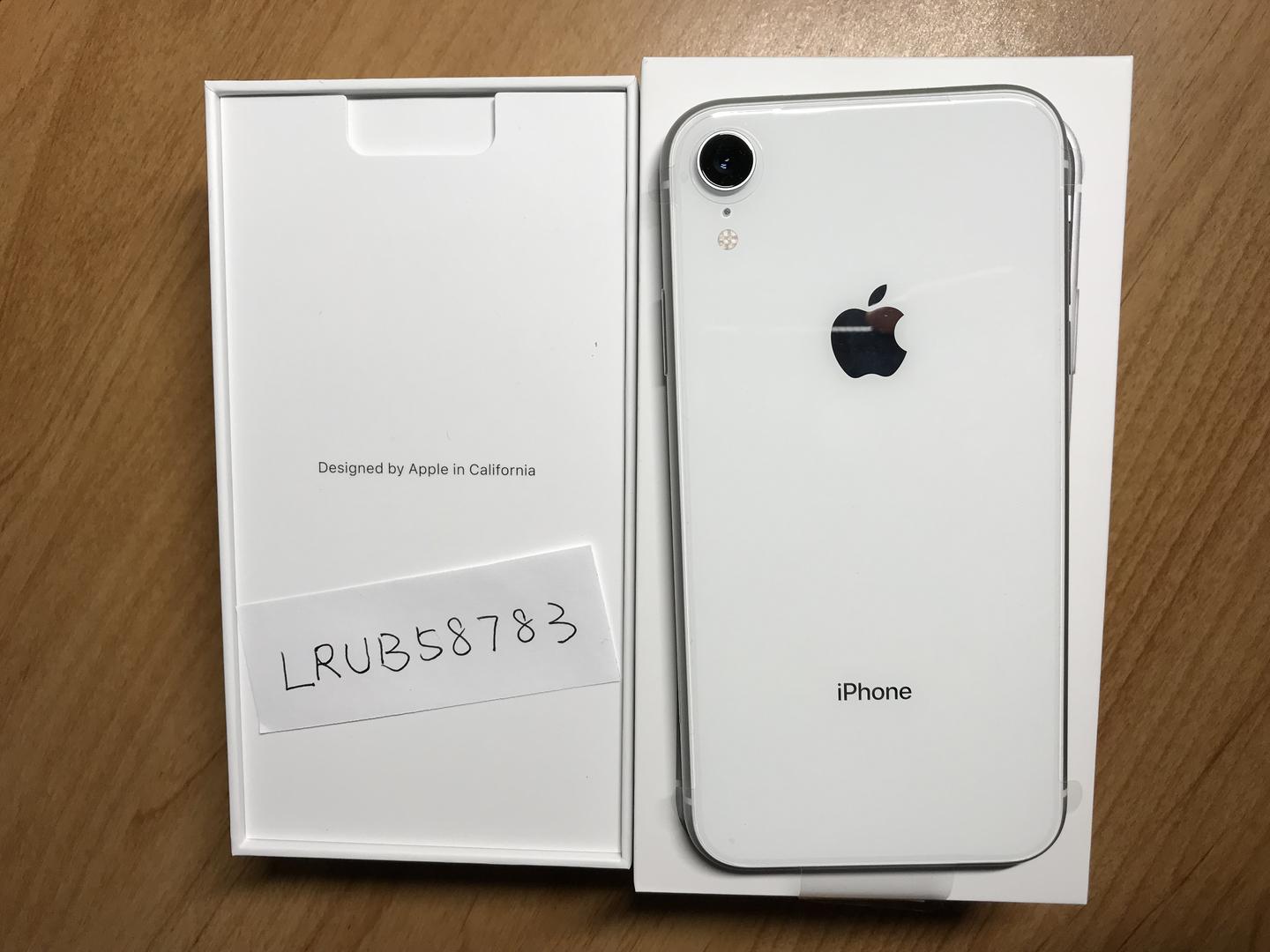 Apple iPhone Xr Unlocked, White, 64GB, A1984 LRUB58783 Swappa