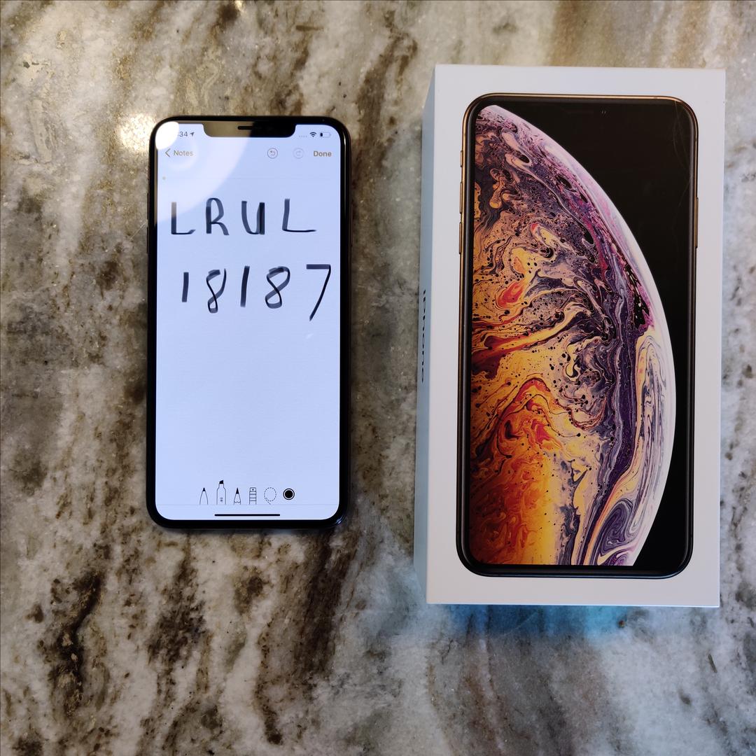 Apple iPhone Xs Max Unlocked, Gold, 64GB, A1921 LRUL18187 Swappa