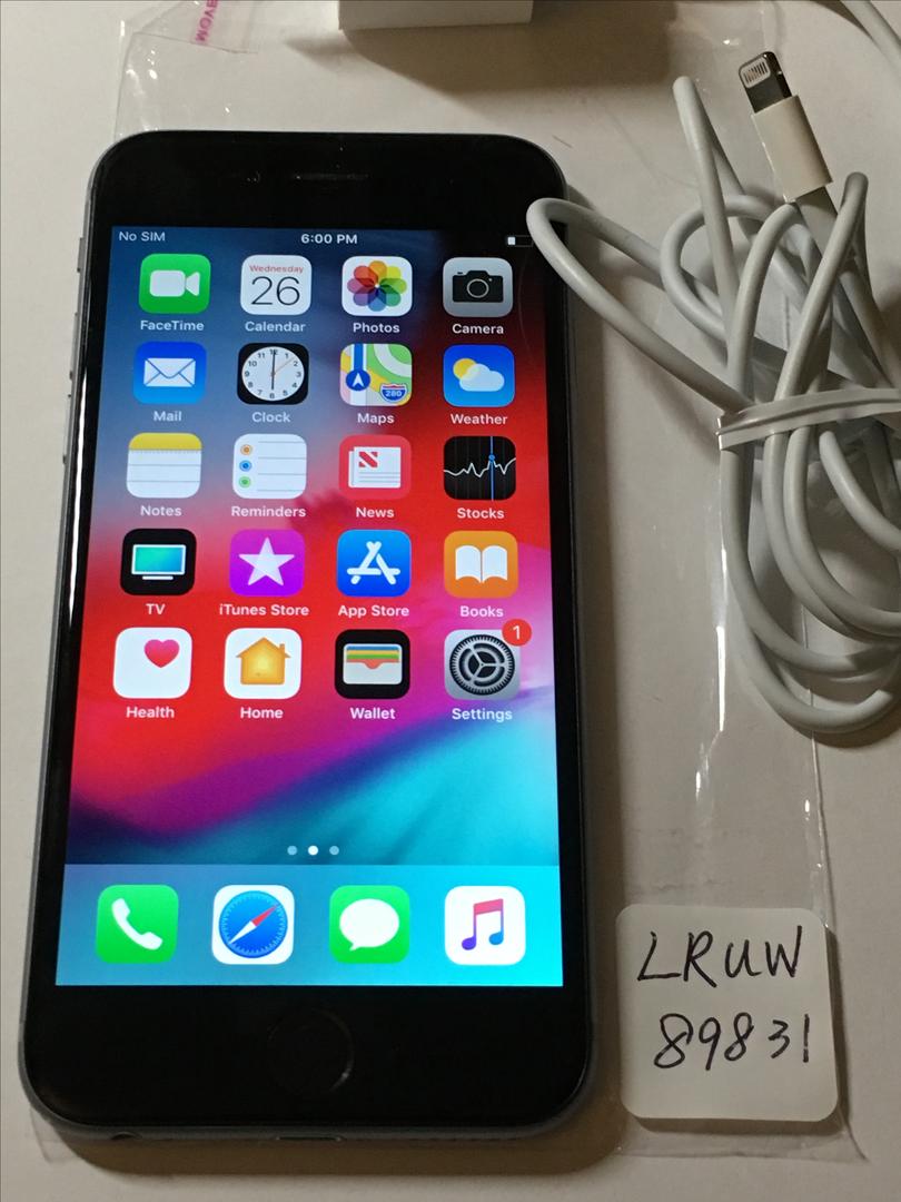 Apple iPhone 6 Verizon, Gray, 16GB, A1549 LRUW89831 Swappa
