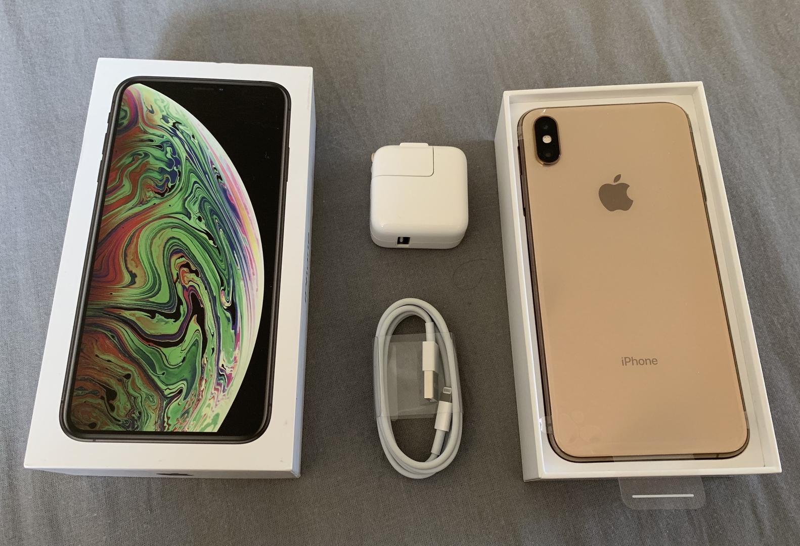 Restored Apple iPhone XS MAX Carrier Unlocked 512 GB Gold