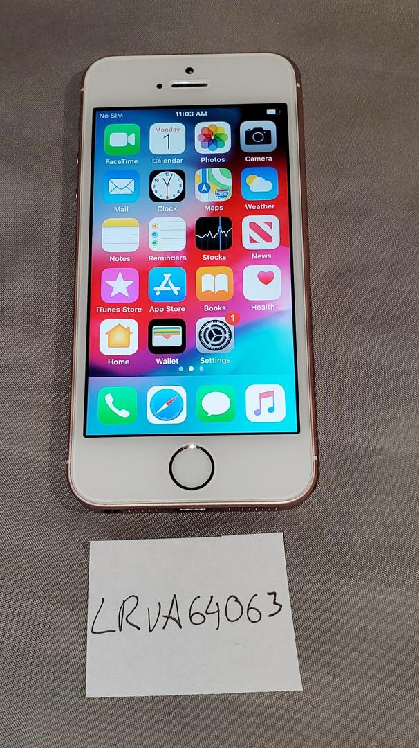 Apple iPhone SE 1st Gen 2016 Verizon, Rose Gold, 16GB, A1662