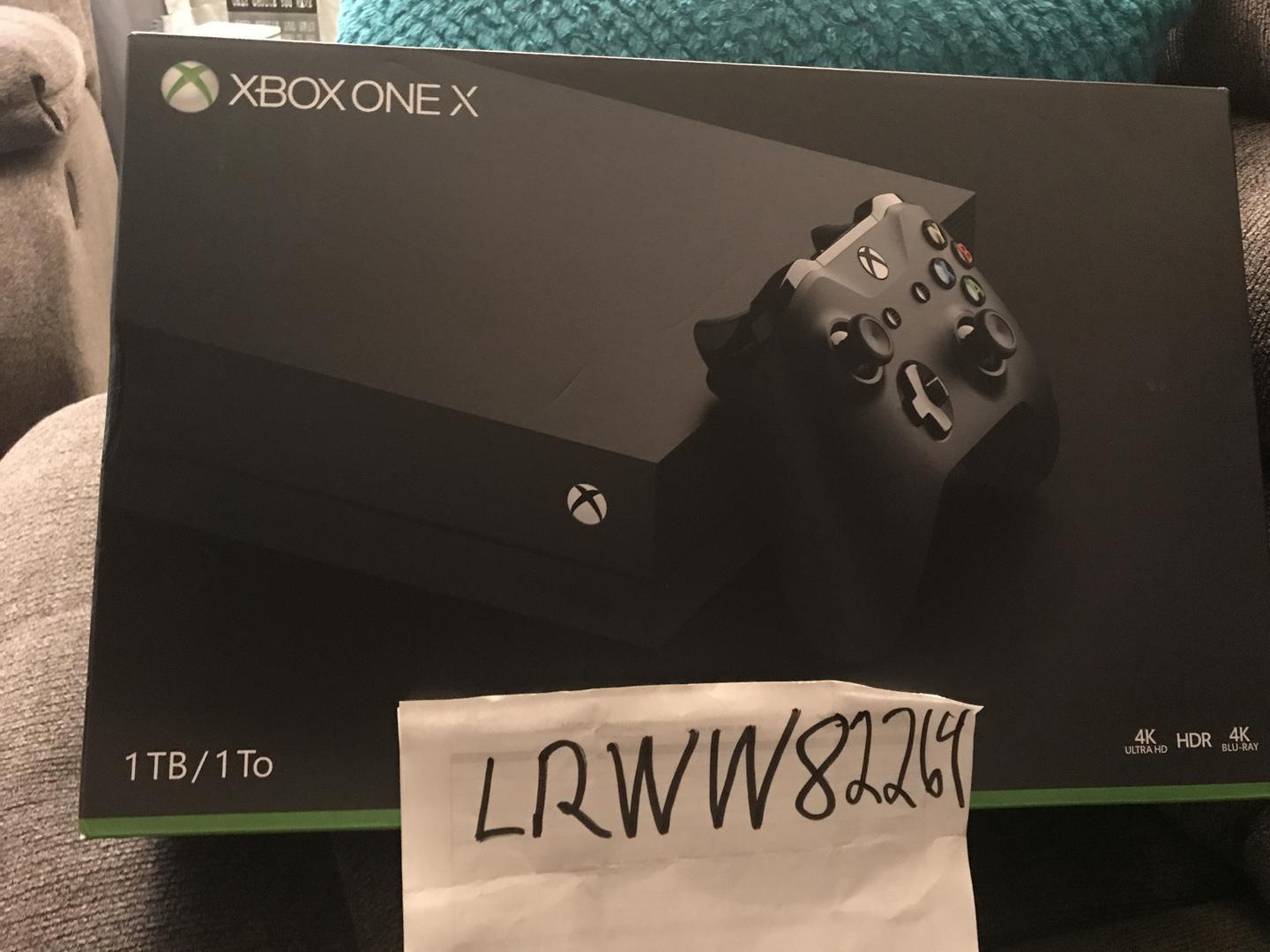 Xbox One X (2017) Black, Standard LRWW82264 Swappa
