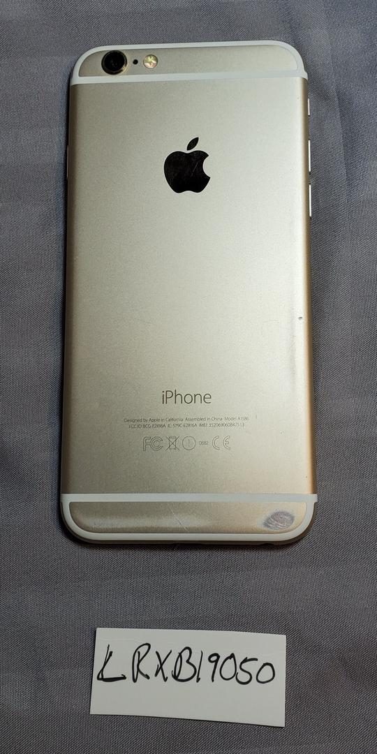 Apple iPhone 6 Unlocked, Gold, 128GB, A1586 LRXB19050 Swappa