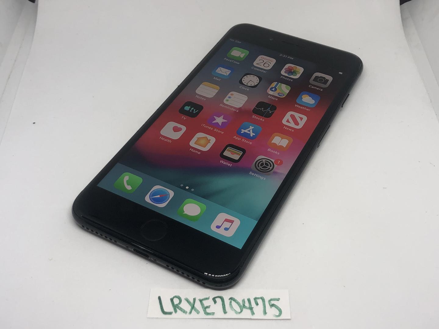 Apple iPhone 7 Plus Cricket, Jet Black, 128GB, 3GB, A1661 LRXE70475