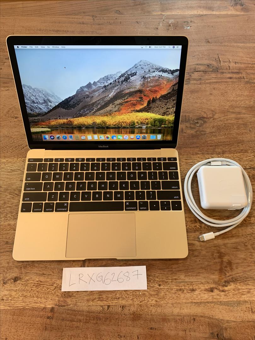 Macbook Retina 2017 12&quot; Gold, 256 GB, 8 GB in Austin