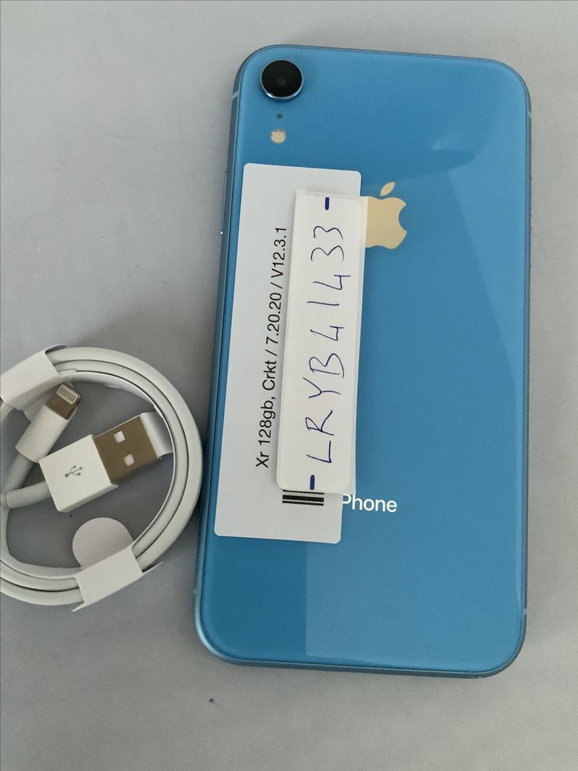 Apple Iphone Xr Cricket A1984 Blue 128 Gb Lryb41433 Swappa