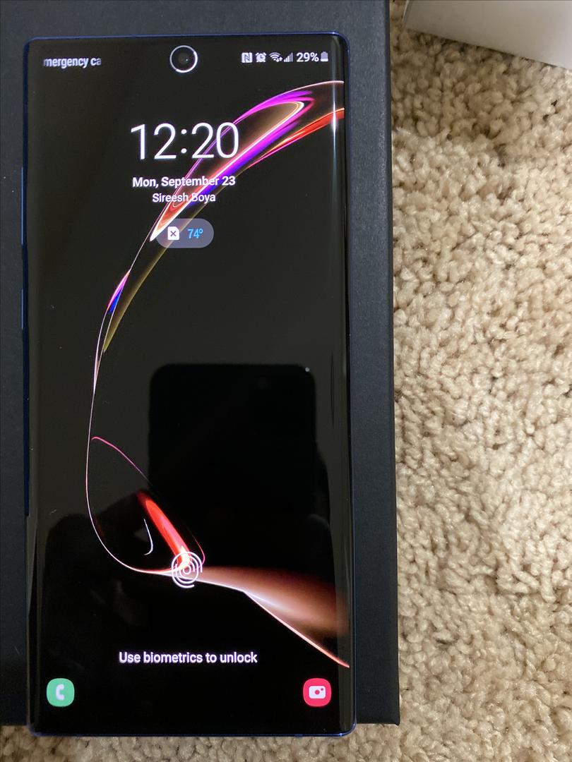 note 10 256 price