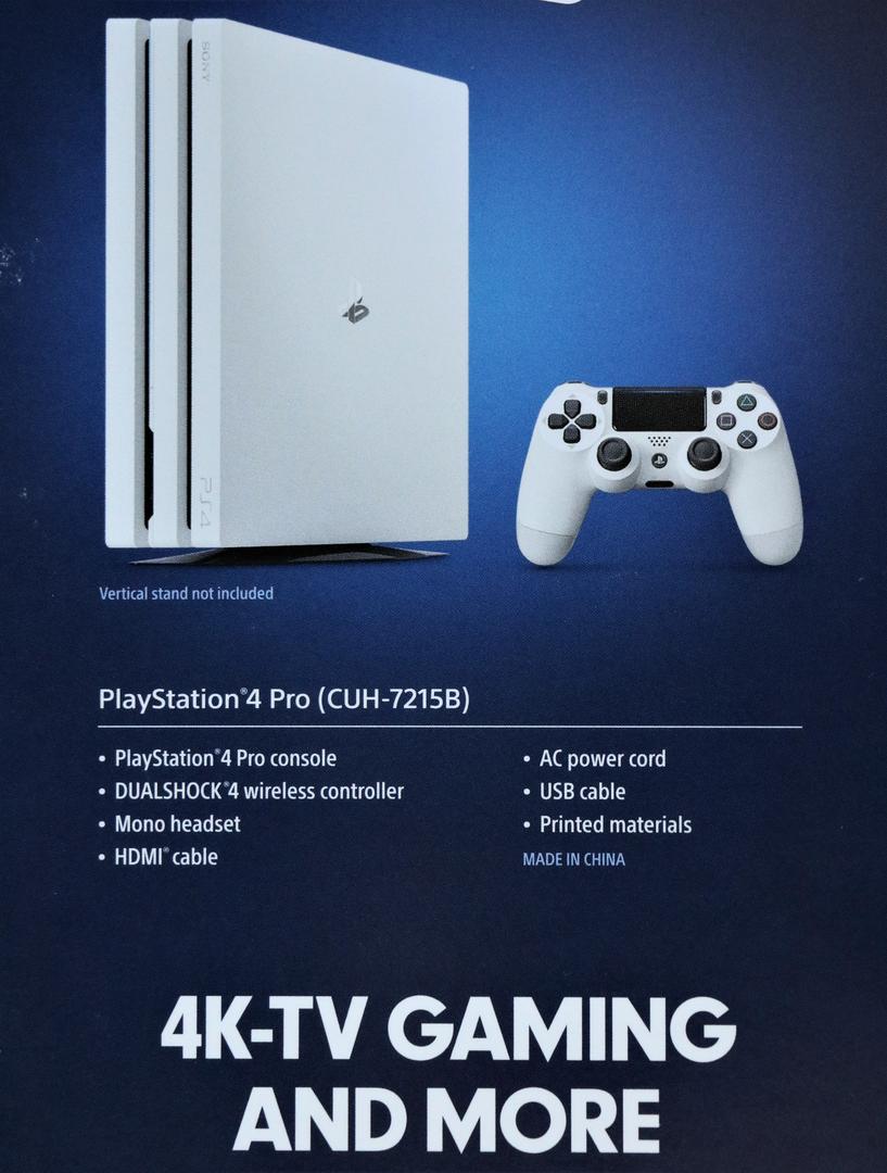 PlayStation 4 Pro White, 1TB, Glacier White LTMT94037 Swappa