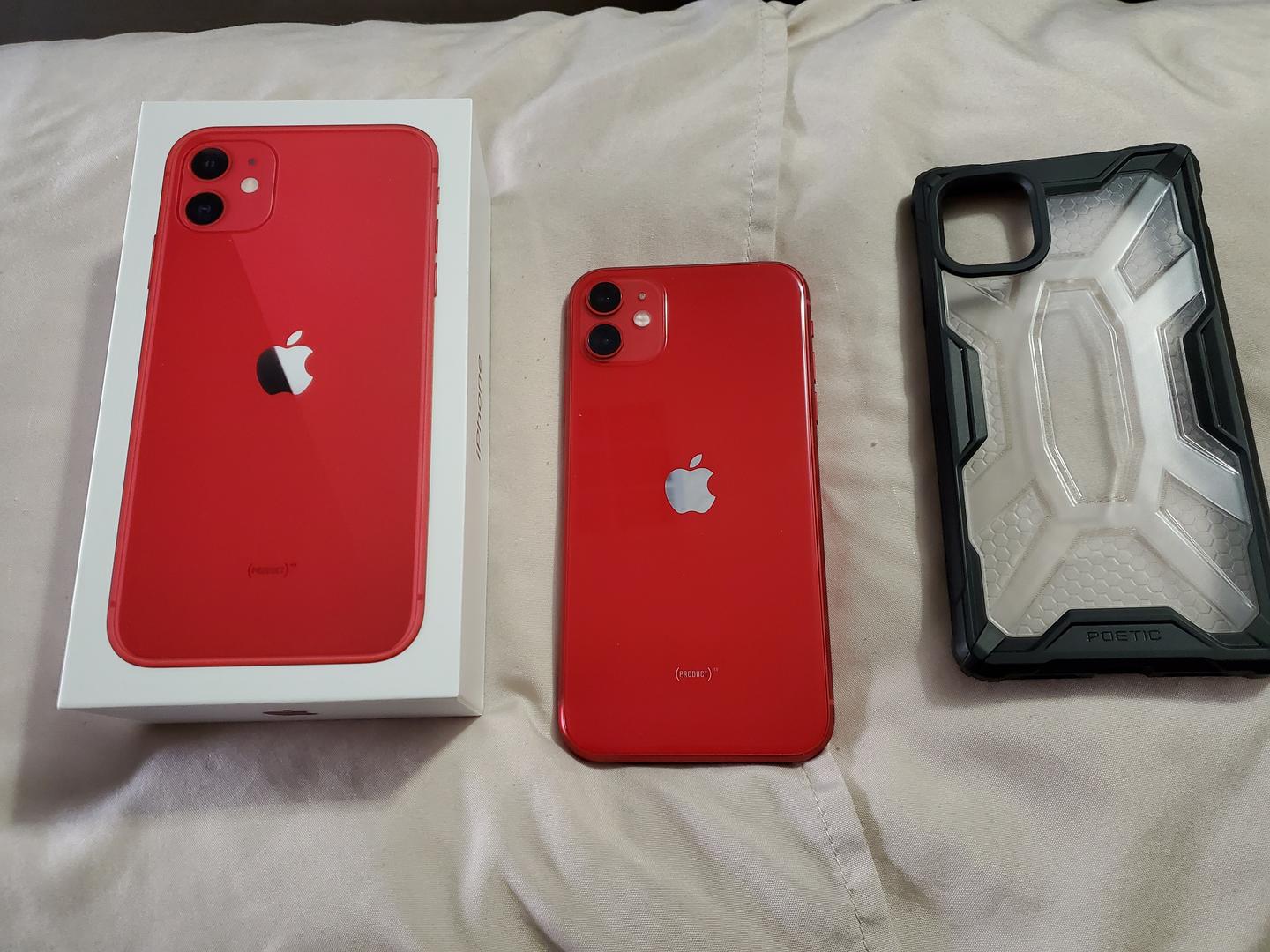 Apple iPhone 11 Unlocked, Red, 128GB, A2111 in Las Vegas LTMX46988