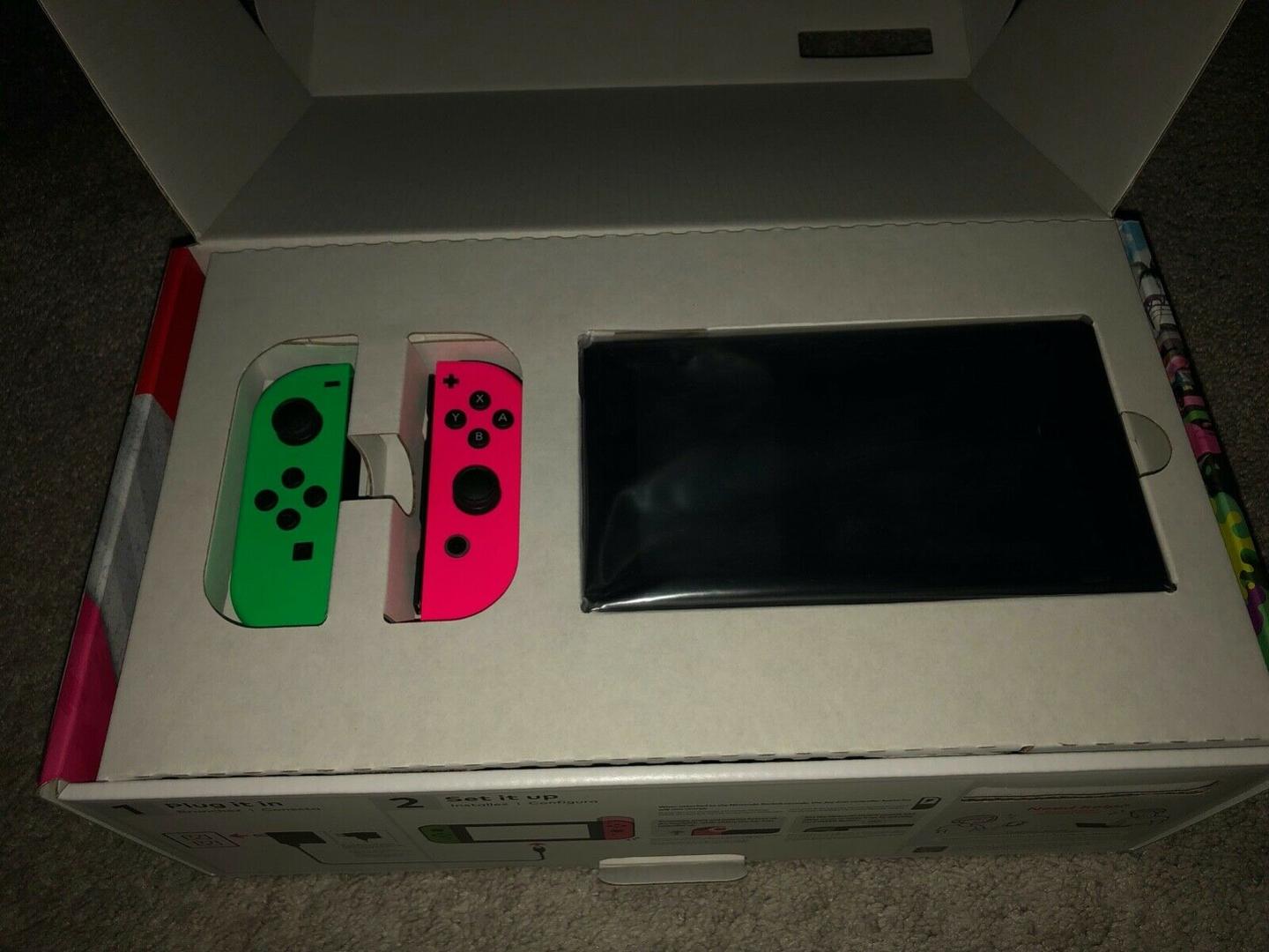 Nintendo Switch Pink & Green, 32GB LTNA15668 Swappa