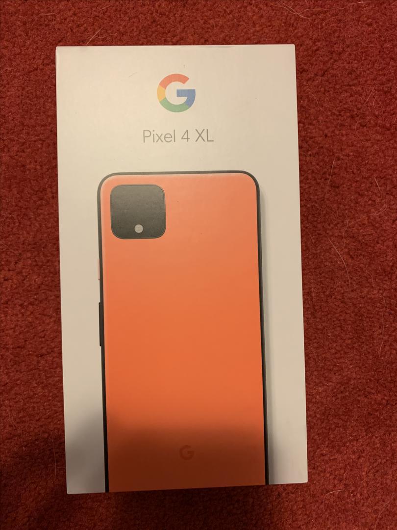 Google Pixel 4 XL Unlocked, Orange, 128GB, 6GB, G020J, Google Edition