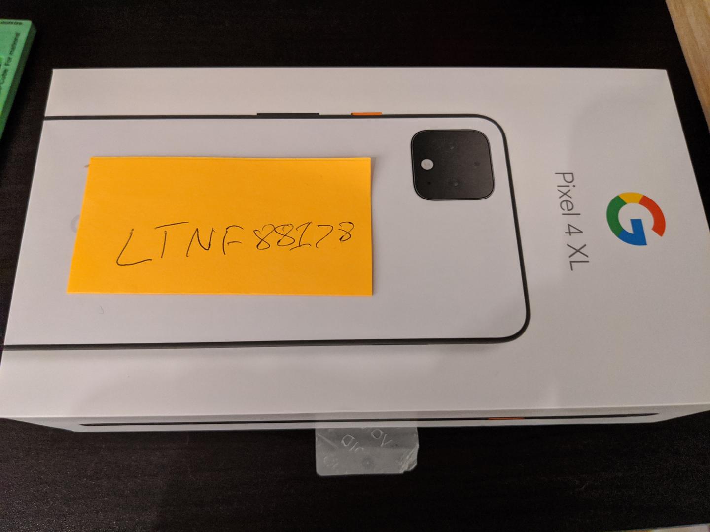 Google Pixel 4 XL Verizon, White, 64GB, 6GB, G020J LTNF88178 Swappa