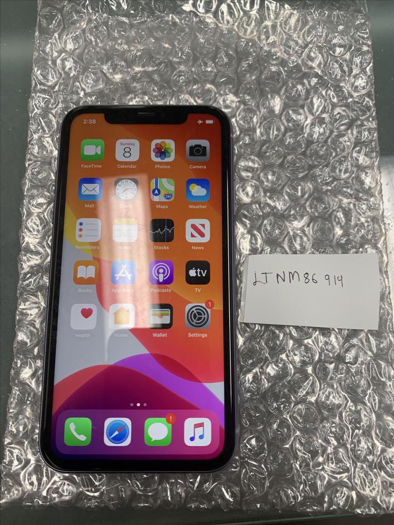 Apple iPhone 11 (Verizon) A2111 - Purple, 256 GB ...