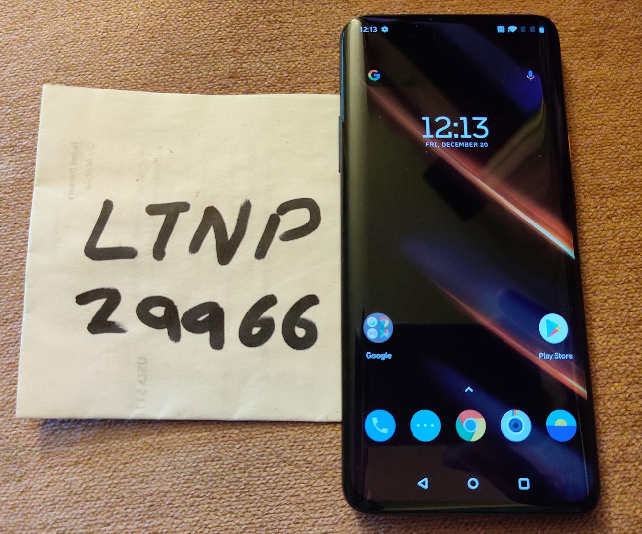 OnePlus 7T Pro (Unlocked Non-US), McLaren Edition - Black, 256 GB, 12