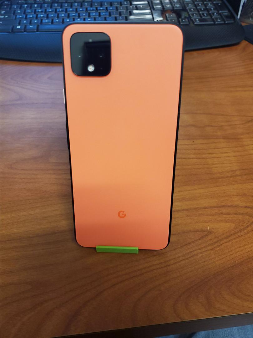 Google Pixel 4 XL Unlocked, Orange, 64GB, 6GB, G020J, Google Edition