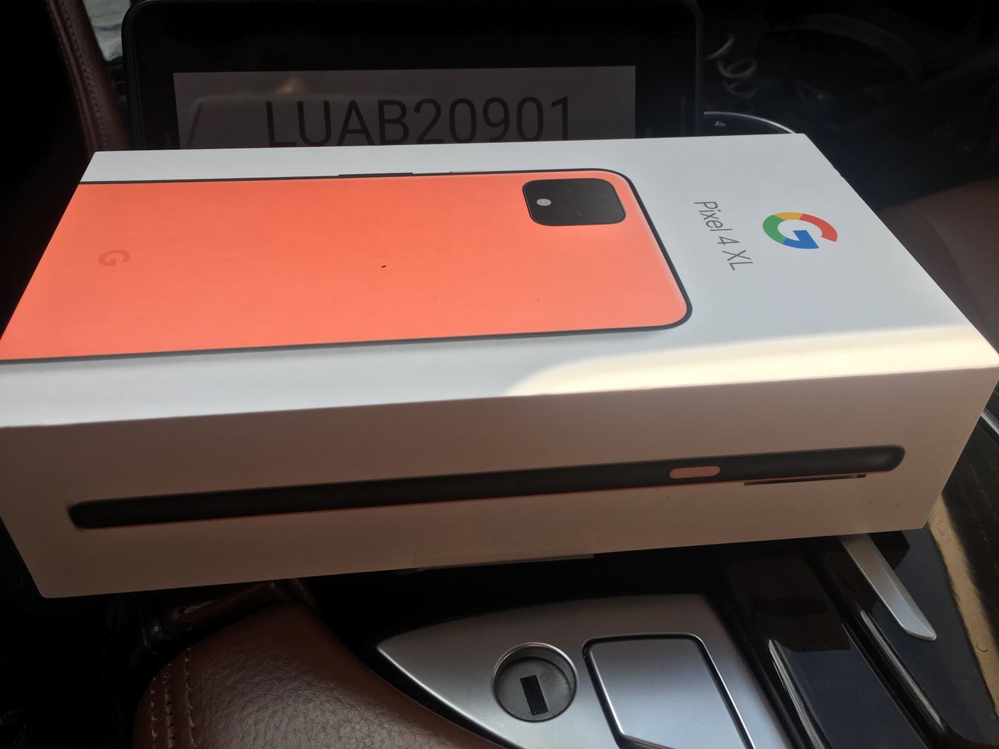 Google Pixel 4 XL Unlocked, Orange, 64GB, 6GB, G020J, Google Edition