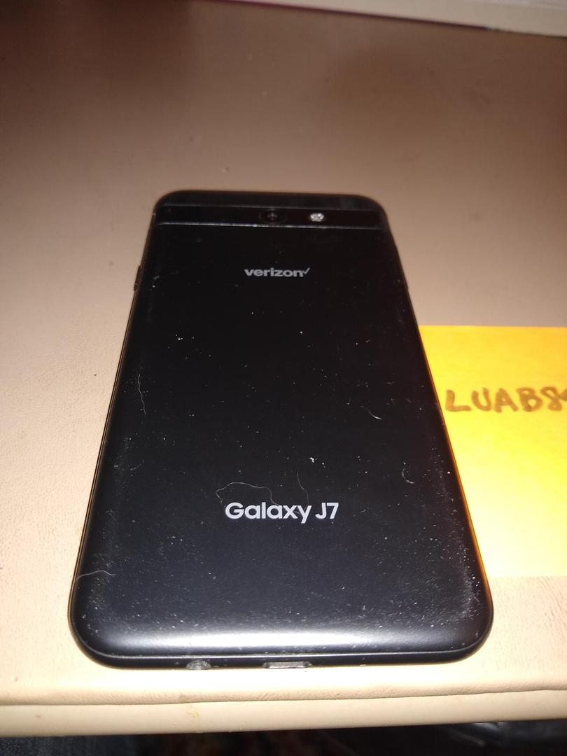 Samsung Galaxy J7 V 2018 Verizon, Black, SMJ737V, Prepaid