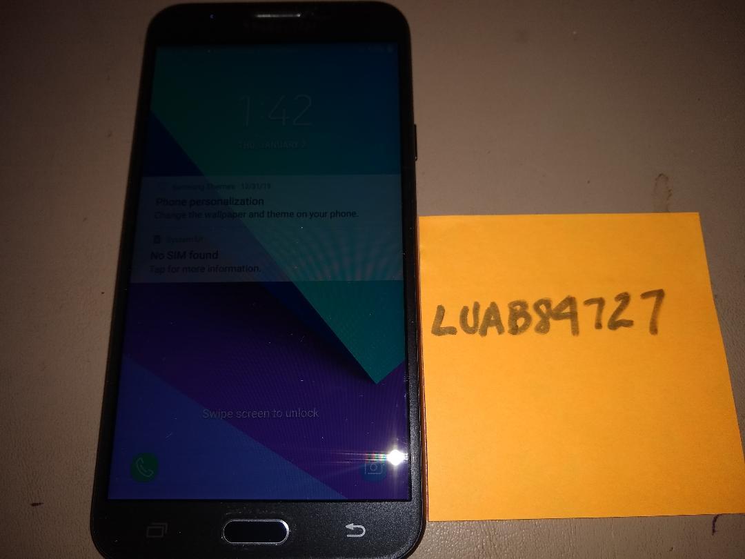 Samsung Galaxy J7 V 2018 Verizon, Black, SMJ737V, Prepaid