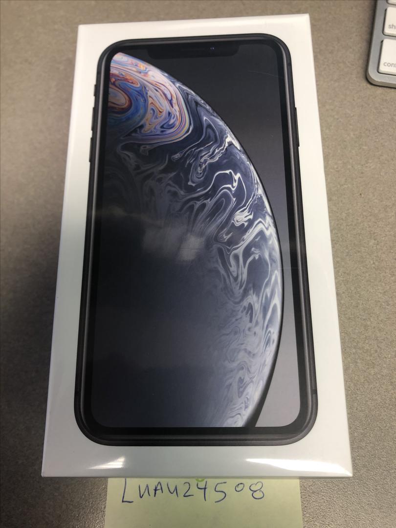 Apple iPhone Xr Unlocked, Black, 64GB, A1984 LUAU24508 Swappa
