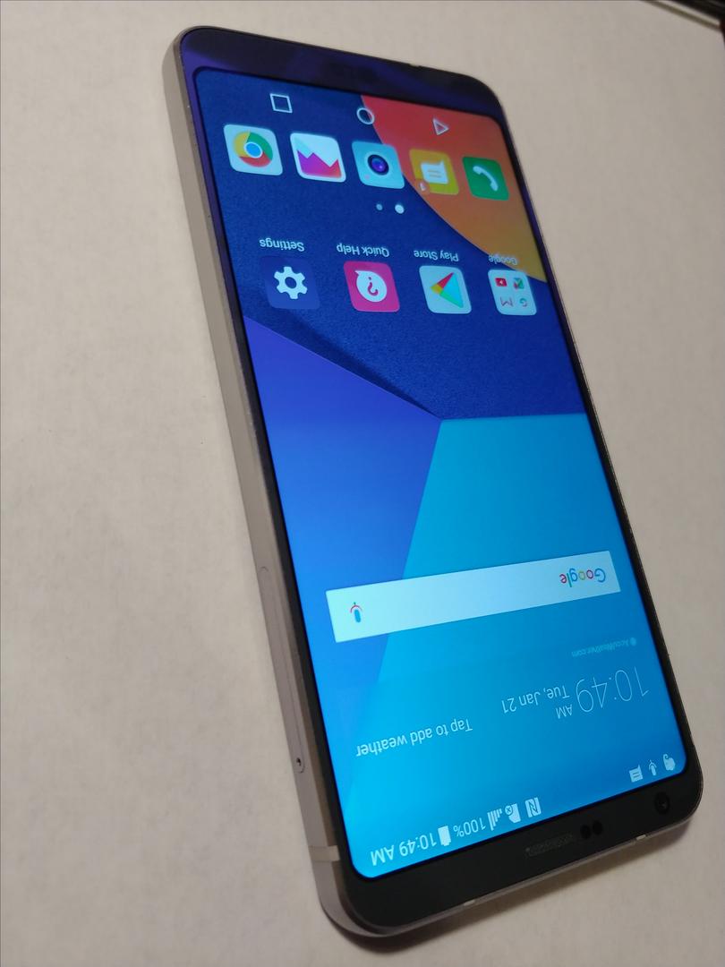 LG G6 Unlocked, Silver, 32GB, 4GB, H873 LUAU38979 Swappa