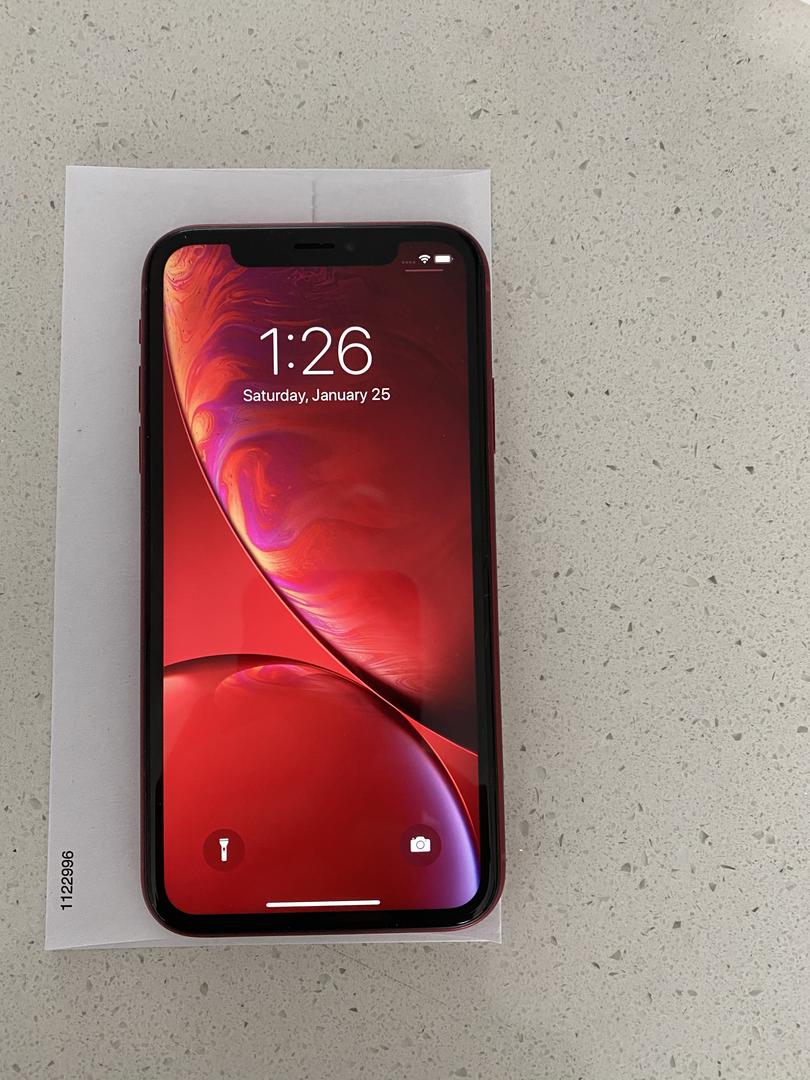 Apple iPhone Xr Unlocked, Red, 128GB, A1984 LUAY11885 Swappa
