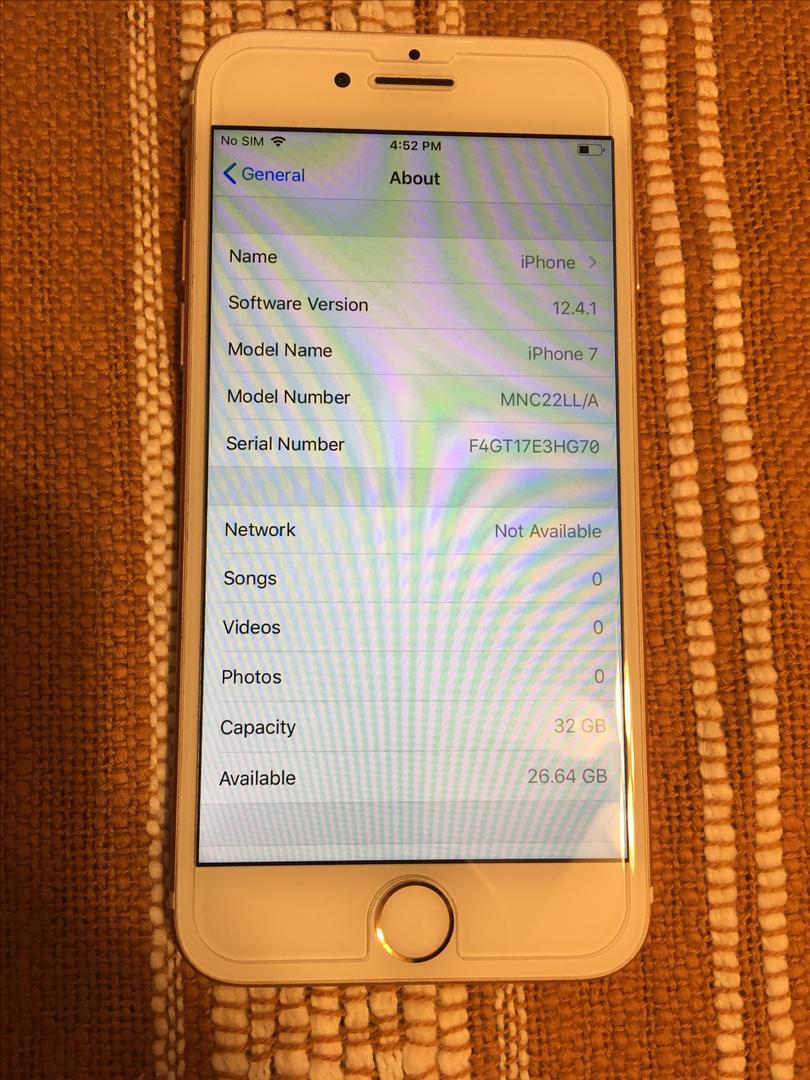 Apple iPhone 7 (Unlocked) A1660 - Rose Gold, 32 GB in ...