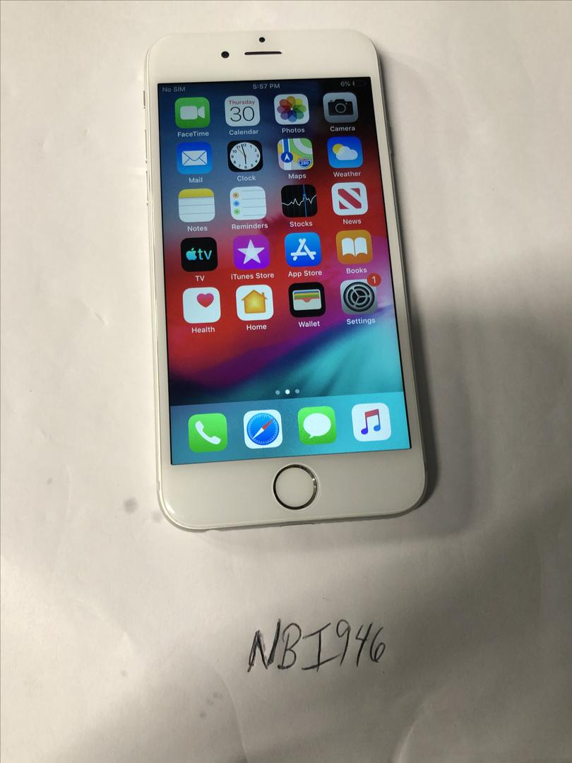 Foto Apple iPhone 6 (Unlocked) [A1549] - Silver, 128 GB