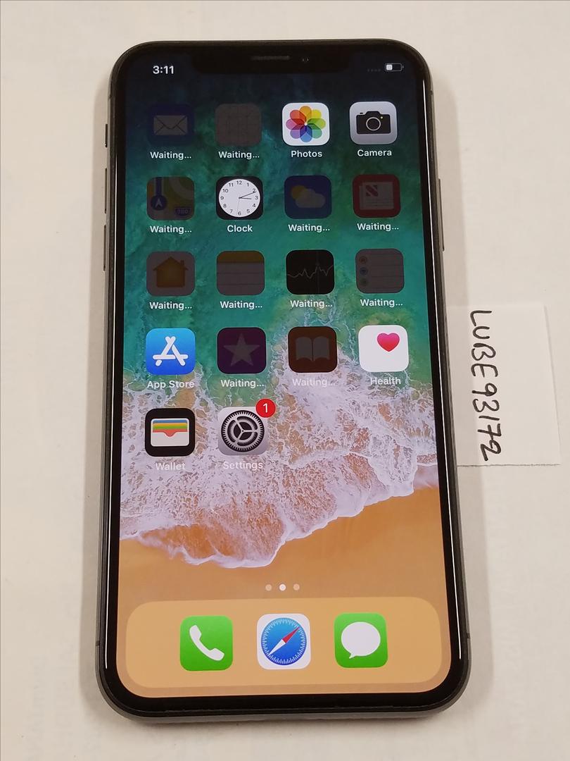 Apple iPhone X Unlocked, Gray, 64GB, A1865 LUBE93172 Swappa