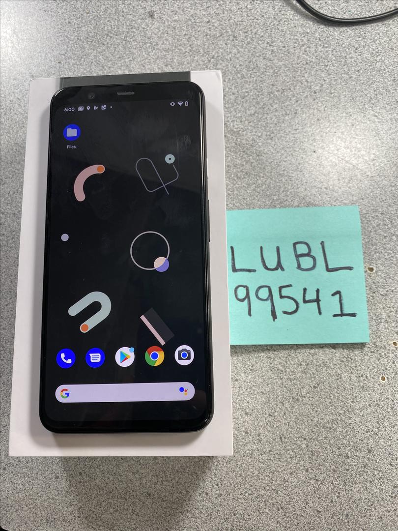Google Pixel 4 XL Verizon, Black, 128GB, 6GB, G020J LUBL99541 Swappa