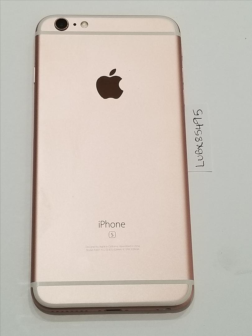 Apple iPhone 6S Plus Unlocked, Rose Gold, 128GB, A1687 LUBX85495