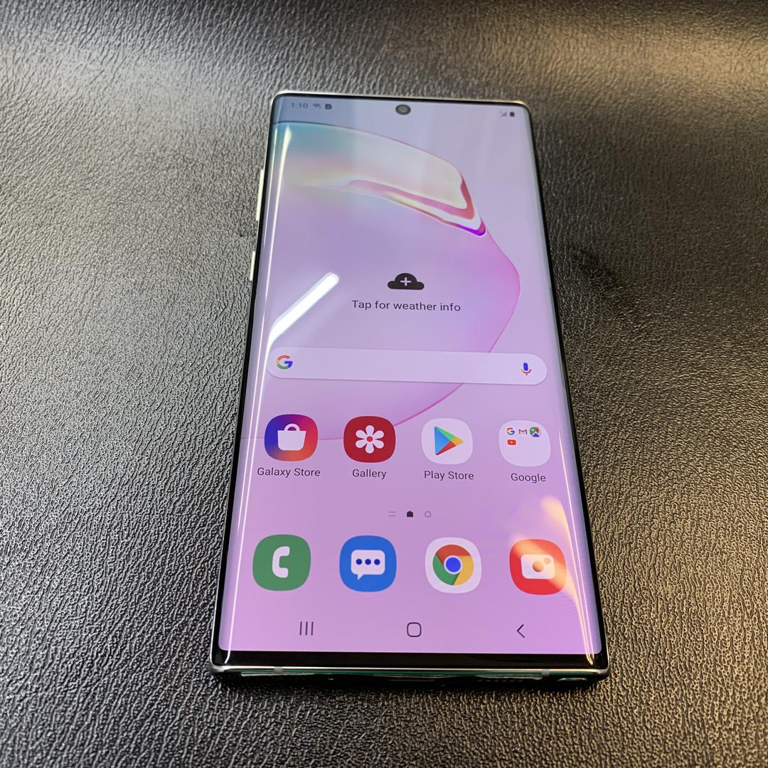 Samsung Galaxy Note 10 Plus 5G Verizon White 256GB 12GB SM N976V 