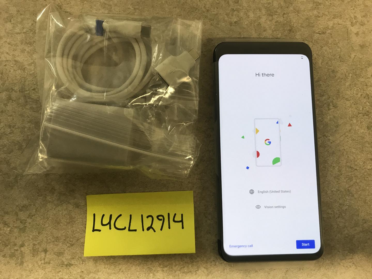 Google Pixel 4 XL Verizon, White, 128GB, 6GB, G020J LUCL12914 Swappa