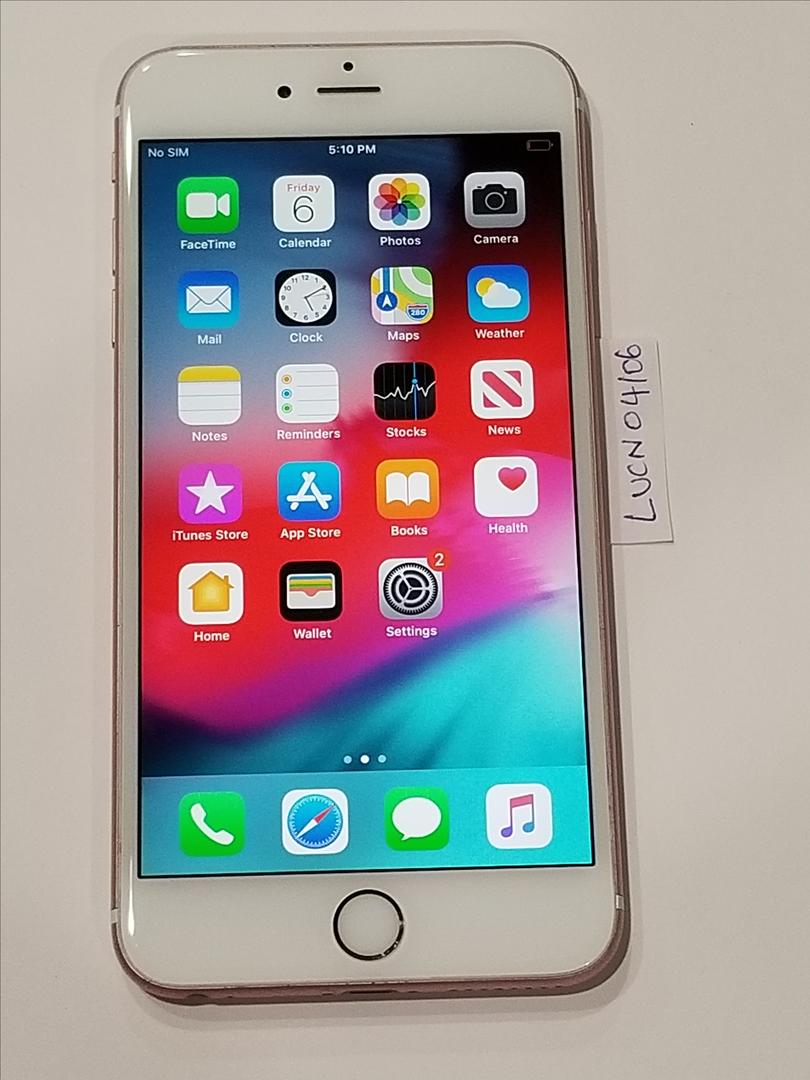 Apple iPhone 6S Plus Unlocked, Rose Gold, 64GB, A1687 LUCN04106